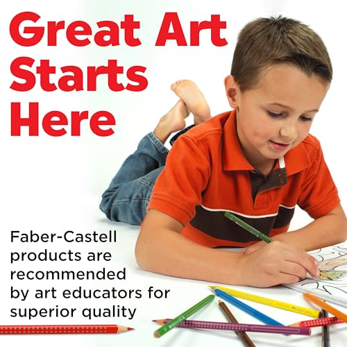Faber-Castell Grip Colored EcoPencils School Pack - 288 Colored EcoPencils - 12 Pencil Sharpeners