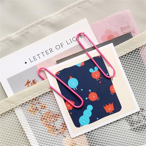 Paper Clips Colorful Paper Clips 250/500/1000 PCS for Office Home School Supplies