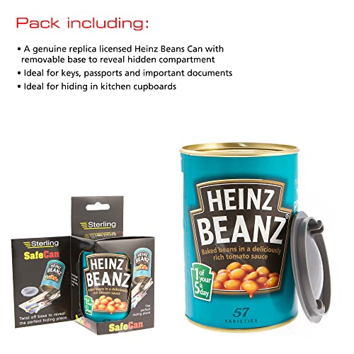 Sterling 202HB SafeCan Heinz Baked Beanz-Secret Stash Hidden Storage