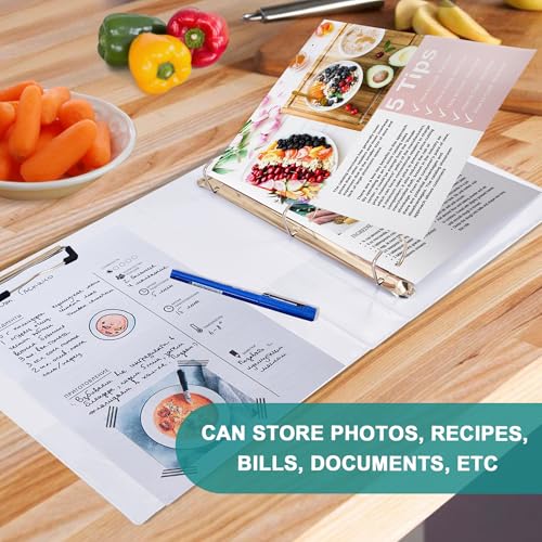 Xpdkjwd Ship Pictures 3 Ring Binder Can Hold 200 Letter Size Binders, Suitable for Home, Office, Dormitory, 2Pcs