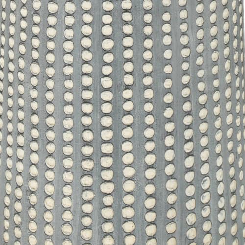 Regency Hill Leisa 65 1/2" High Hammered Gray 2-Light Modern Floor Lamp