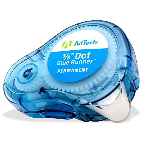 AdTech 12 Pack: 3/8" Dot Glue Runner Permanent