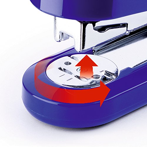 Novus B 4 Desktop Stapler, 40 Sheets Office Stapler 65 mm – Dreamy Lilac
