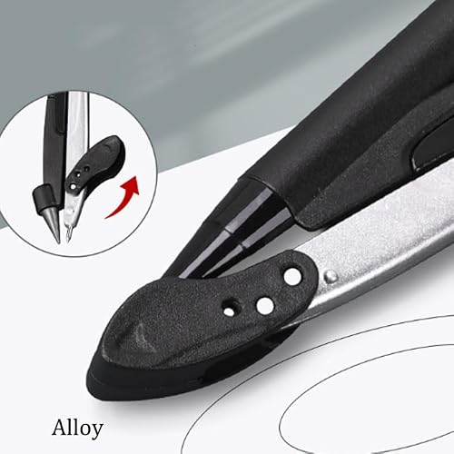 Set of Compass Ruler Measuring Tools 8 Piece for Exam Drawing Purposes