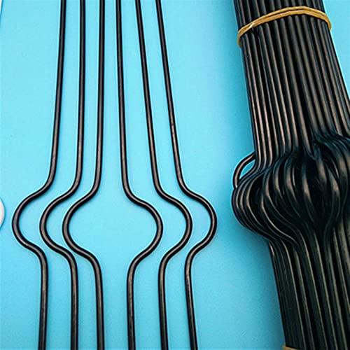 Mdingbao-Compression Spring A3 Size 20/28/32/35/38/45/50cm Wire Metal Loose Leaf Binders Ring Spring Rod Bar Hooks for DIY Notebook Calendar Binding, 100pcs, Good Corrosion Resistance
