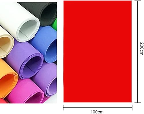 EVA Foam Sheets Crafts, EVA Foam Board 1000x2000mm 1-5mm Thick Multicolor For Cosplay And DIY Craft(Green,Thick 3mm)