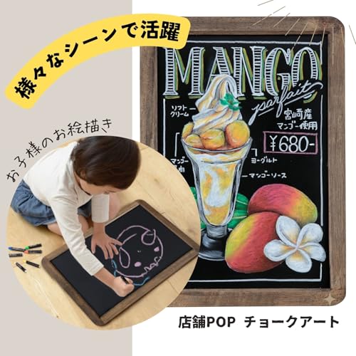 レイメイ藤井 Raymay Fujii LBCP100 Chalkboard, Blackboard, Chalk, Pastel, Dustless, Wipe Erase, 12 Colors