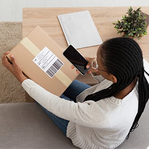 Amiff Kraft Bubble Mailers 14.25 x 20 Inch White, Padded Envelopes Self Seal, Pack of 100, Bubble Lined Kraft Paper Mailing Envelopes for Shipping