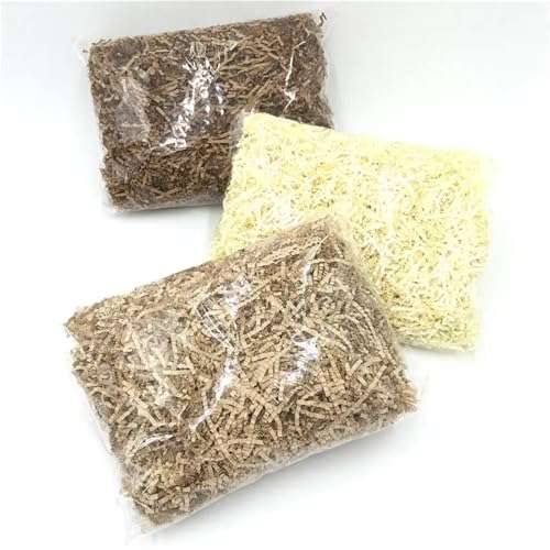 HongJP Shredded gift filler 300g Crinkle Cut Paper Shred Filler Shredded Gift Box Filler Wedding Supplies for Gift Wrapping Basket DIY