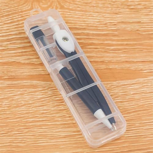 MENGKK Drafting Compasses Drawing Compass for School Geometry Learning with Retractable Mechanical Pencil