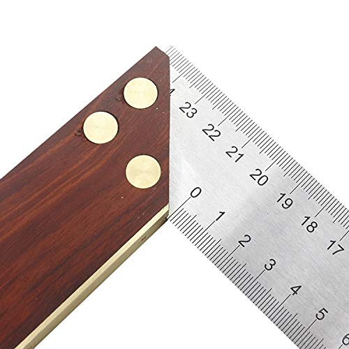 TEOYETTSF 1pcs 90 Degrees 250mm L-Shaped Woodworking Angle Ruler Square Protractor Square Ruler Carpenter Measurement Tools