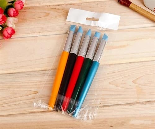 UOHLCX 5pcs Art Craft Clay Pottery Tools Modeling Sculpture Sculpting Carver Carving Set