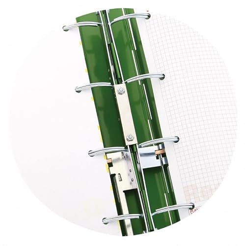 M-Office Orion Folder with Split Ring Double Spine of 120 mm Made of Steel, Injected Plastic Covers and Handle
