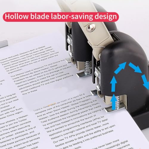 Heavy Duty 3 Hole Puncher 150 Sheets Paper Hole Puncher