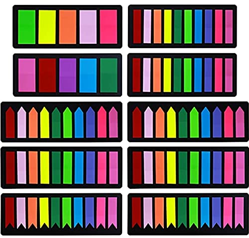 Page Markers Sticky 500 Pieces Colorful Page Marker Bookmarks