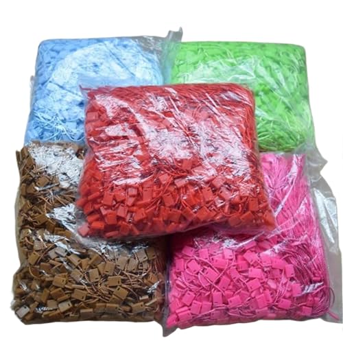 1000pcs Waterproof Square End Snap Lock Fasteners for Hang Tag Jewelry Label Supplies