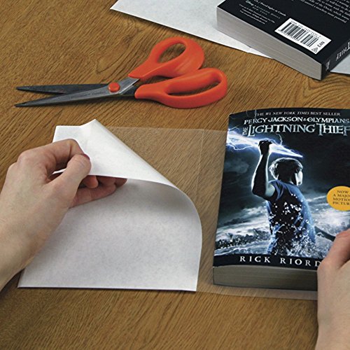 The Library Store Smart Cover Rigid Paperback Book Covers 12"H x 9 1/2"W with 1 1/4-2" Spine 25 per Pack