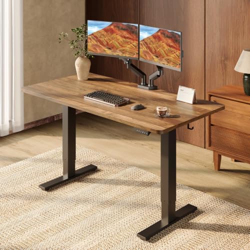 SANODESK 1'' Thick One-Piece 55 x 28'' Height Adjustable Standing Desk