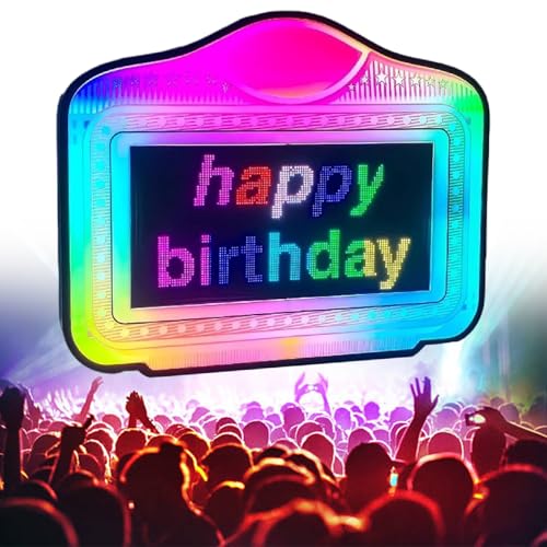 XEEAOFE LED Club Bottle Presenter, Bottle Service Sign Luminous Handheld Sign for Bottle Service, Billboard Board Atmosphere Props for Bar and Club