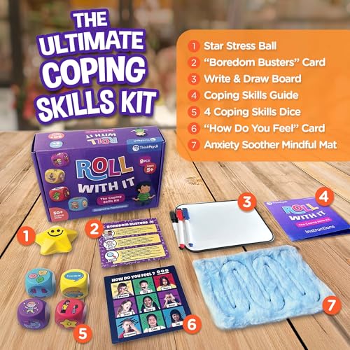 ThinkPsych Roll with It - CBT Coping Skills Kit