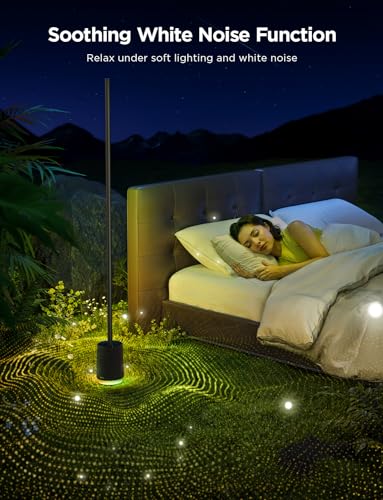 Govee Floor Lamp Pro with Bluetooth Speaker and White Noise
