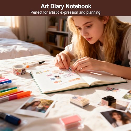 ViVin 3 Pack A4 Hardcover Lined Notebook,8.5x11 192 pg College Ruled