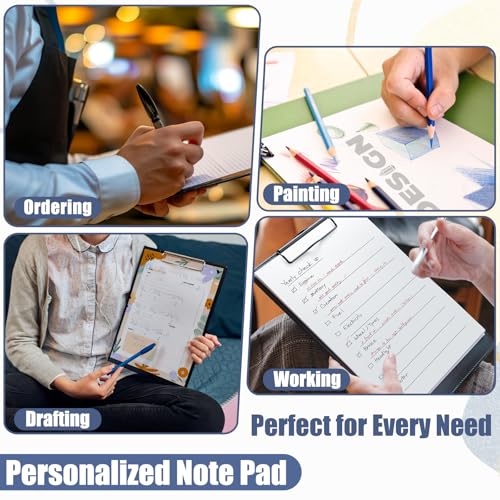 BEXOA EDC 10-1000 Pads Personalized Notepads Bulk, Small 4.25"x5.5"