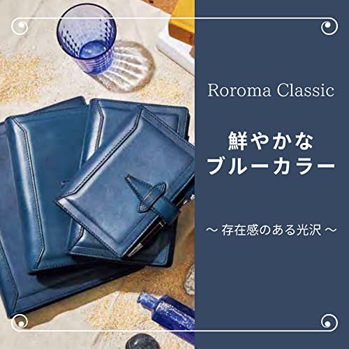Raymay Fujii DP3015A Da Vinci Roroma Classic Personal Organizer, Pocket, Blue