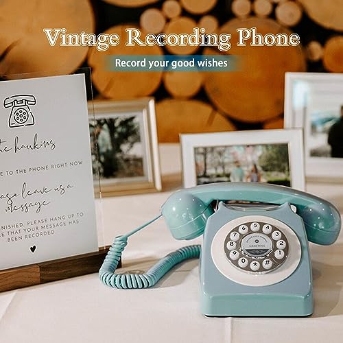Audio Guestbook Telephone, Audio Guestbook, Confessional Message Voicemail to Preserve Your Weddings, Birthdays, Retirement Parties