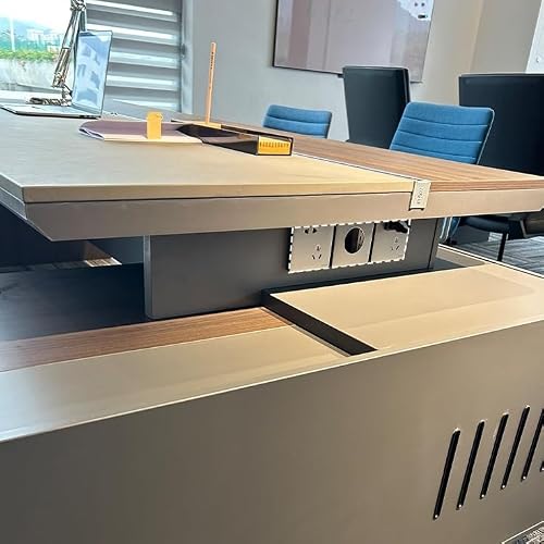 LINKIO Home Office Desks Manager Office Modern Boss Supervisor Desk Office Large Desk Workbench Computer Table Desk