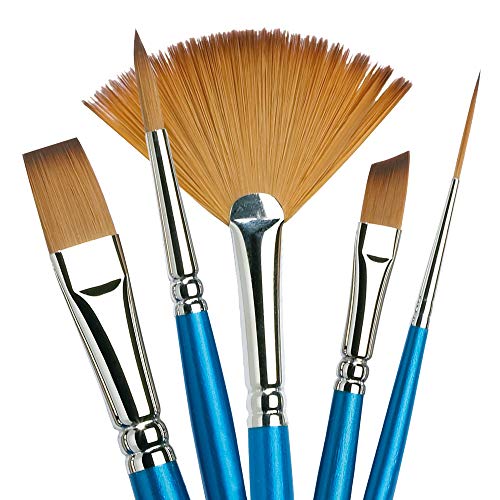 Winsor & Newton Series 888 Size 6 Cotman Long Handle Fan Brush