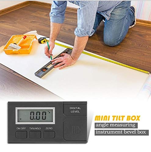 UOHLCX HBJWOV Portable Digital Bevel Box 360 Degree Min Digital Protractor Inclinometer Level Box Magnetic Base Electronic Protractor