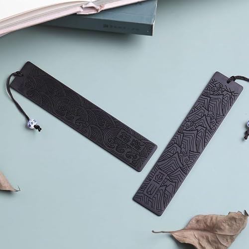 SEUOKMN China Wind Annual Meeting Gift Hollow Bookmark Box Personalized Set
