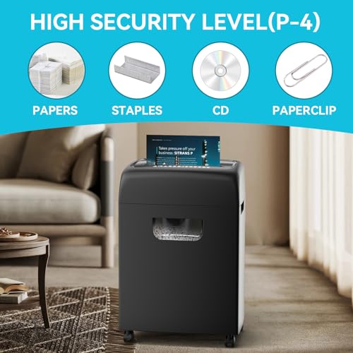18-Sheet Micro Cut Shredder with 5.28 Gal Waste Bin
