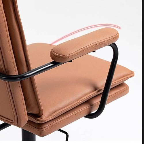 MVUYO FMURY Home Computer Chair Student Dormitory Study Chair Back Comfortable sedentary Office Chair Desk(Black)