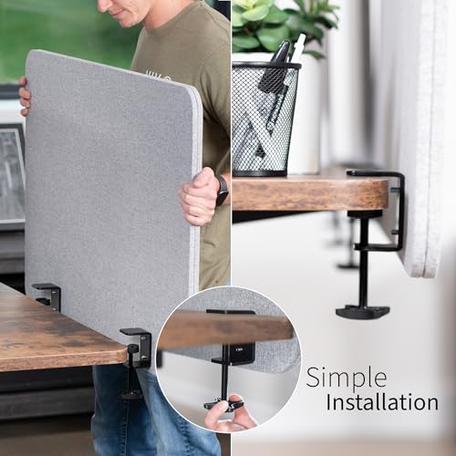 VIVO Dark Gray Clamp-on 24 x 24 in Privacy Panel, PP-1-V024D