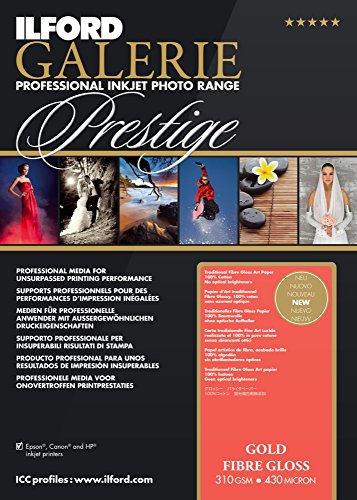 ILFORD 2005003 GALERIE Prestige Gold Fibre Gloss - 17 x 22 Inches, 25 Sheets