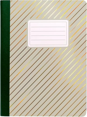 Pukka Pad Haze B5 Composition Books – Pack of 48 Notebooks with 140 Pages, 70 Sheets of College Ruled 80GSM Paper with Margin for School Notes, Office Organisation, or Home Memos – 9.75 x 7.5in