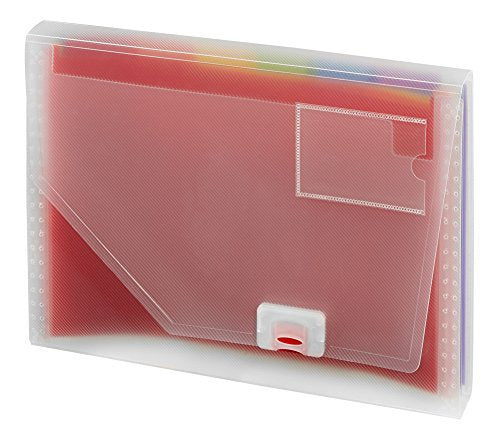 Snopake 15767 Expanding Organiser File - Rainbow