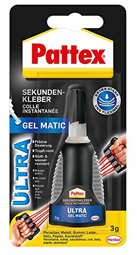 Pattex Ultra Gel Matic super glue 3 g Fine Tip Liquid Soap Dispenser