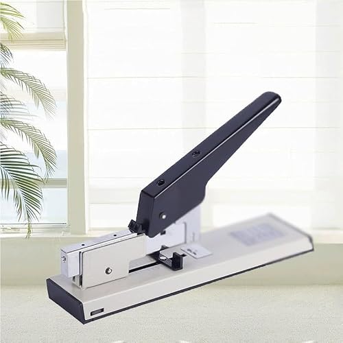PMFNVXUW Effortless Heavy-Duty Thickened Stapler for Professional Binding Leather for