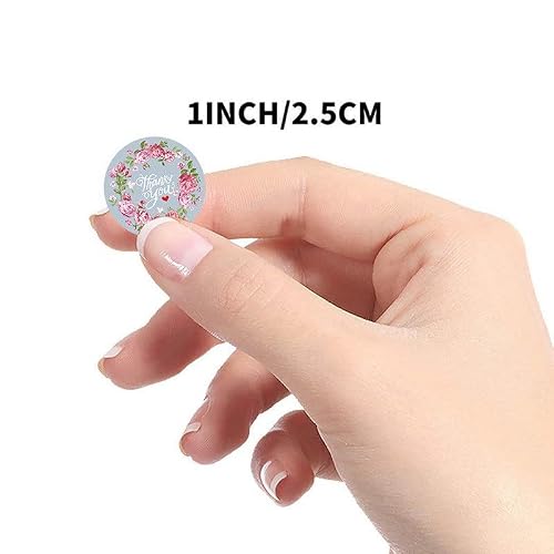 MVNOIRE Thank You Sticker Decoration Birthday Party Gift Envelope Sealing Baking