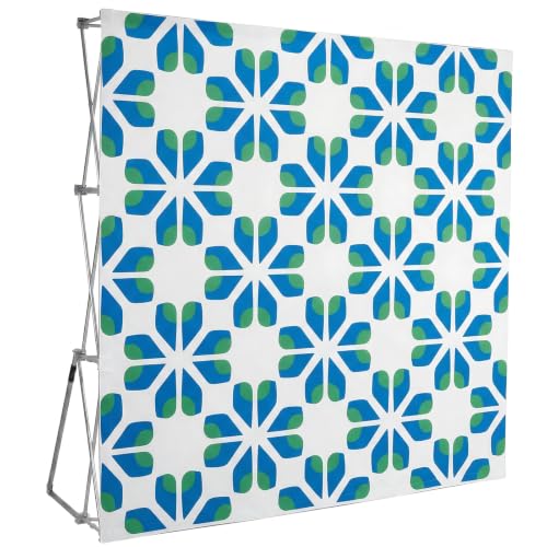 Pop Up Display Stand with Storage Bag & Cable Ties Tension Fabric