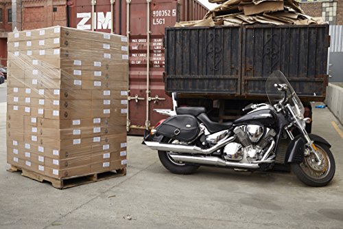 18 Inch X 1500 feet Tough Pallet Shrink Wrap, 80 Gauge Industrial Strength, Commercial Grade Strength Film, Moving & Packing Wrap, for Furniture, Boxes, Pallets (8-Pack)