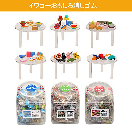 Sugata Iwako SCERSEE002 Sea Animal Eraser, Pack of 60