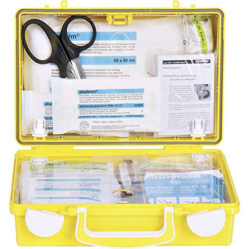 Söhngen Söhngen 320126 First Aid Case Extra Office W 260 x H 170 x D 110 mm Bright Yellow