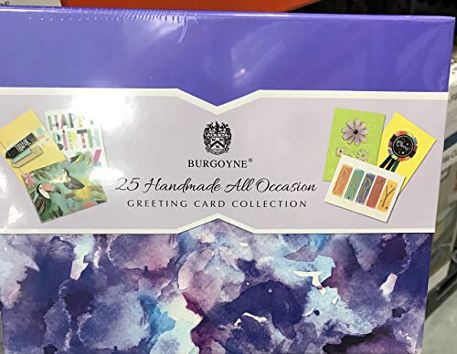 PLESIU Burgoyne 25 All-Occasion Cards with Greeting Card Organizer (Limited Edition 2019)