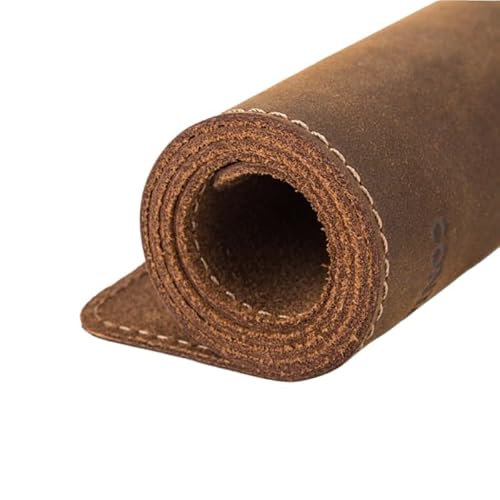 Retro Leather Pad Comfortable Flat Desk Mat