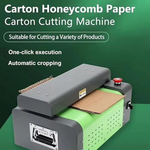 Waste Carton Paper Shredder Machine, Transforms Cardboard Into Packing Materials, 325 Mm Waste Carton Box Cutting Expanding, for Packaging Transportation, Warehouses, Packing House