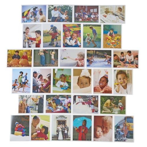 Excellerations My World Real Photo Posters 16 x 12 inches - Set of 30, Educational Toy, Preschool, Classroom Posters